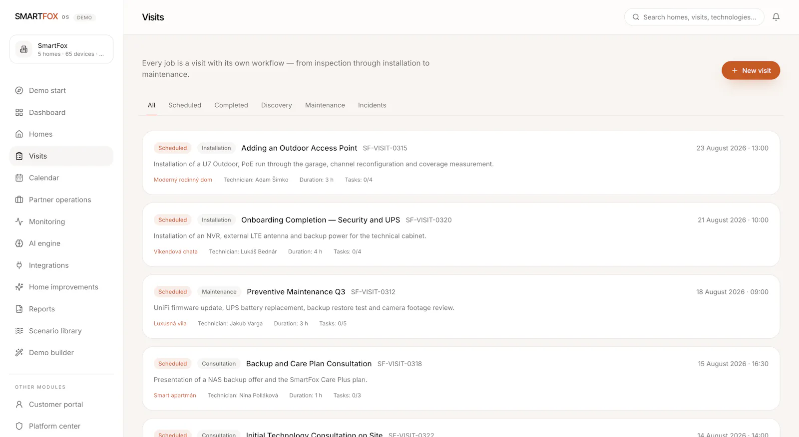 SmartFox screenshot 2