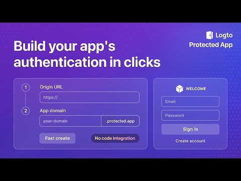 Protected App by Logto gallery image