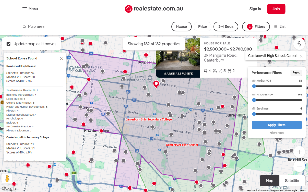 School Zone Finder gallery image