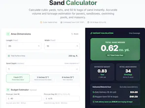 Mulch & Yard Materia Calculator gallery image