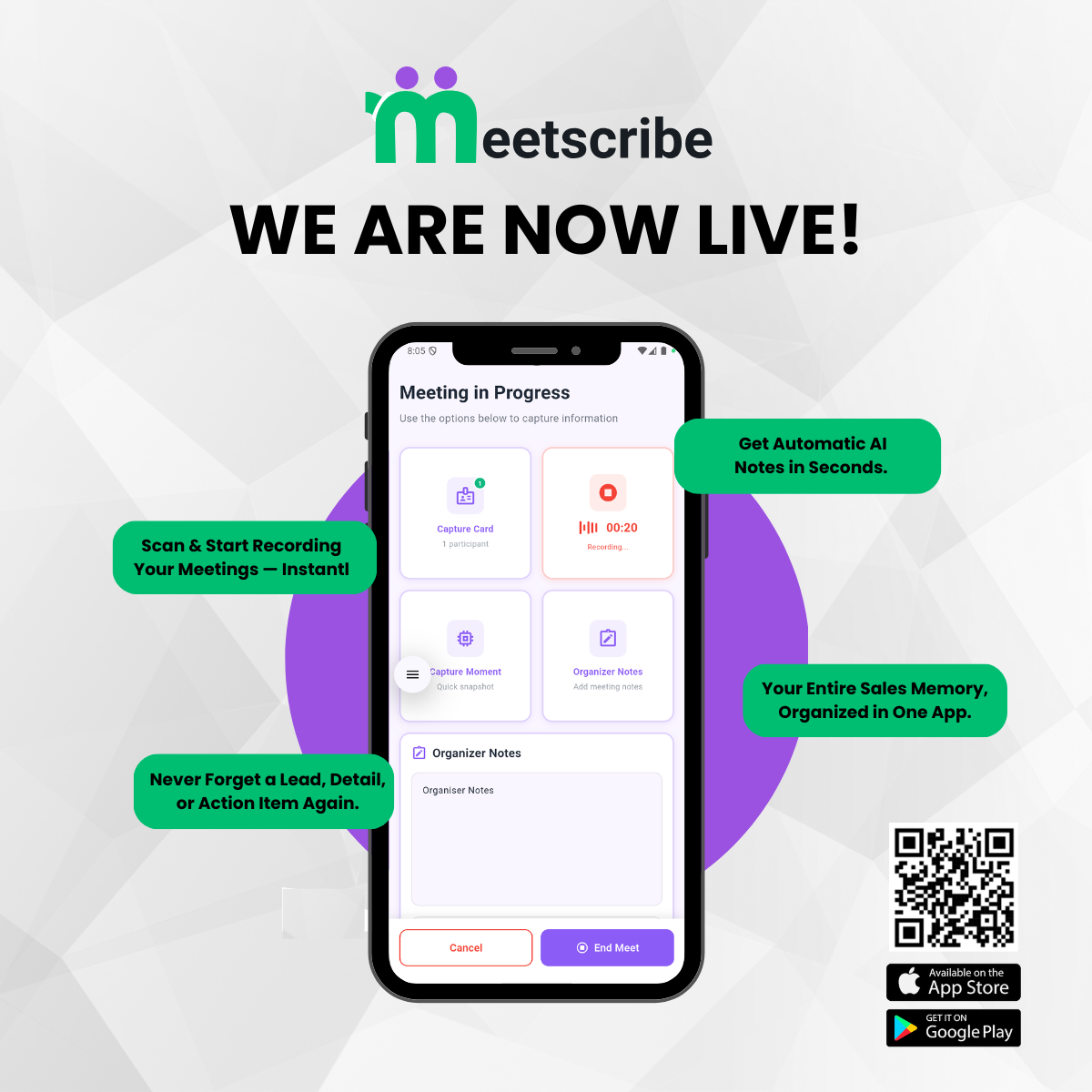 Meetscribe - Screenshot 2 preview