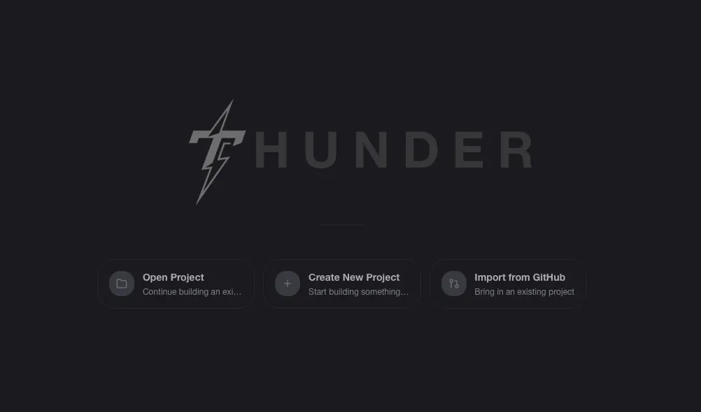 Thunder the next ADE 제품 배너