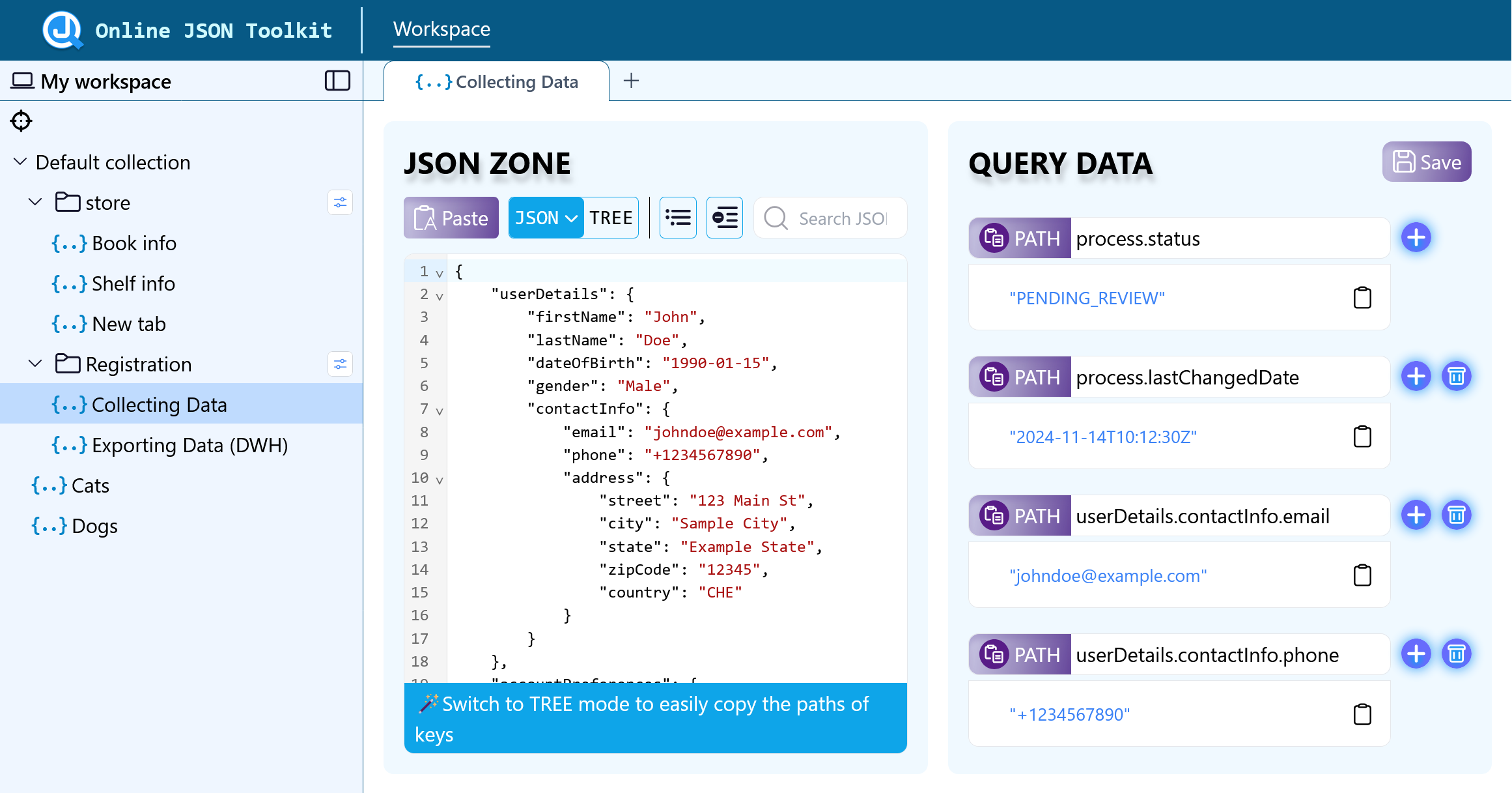 ชุดเครื่องมือ JSON ออนไลน์ media 1