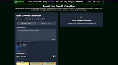 Sora 2 AI Video Generator gallery image