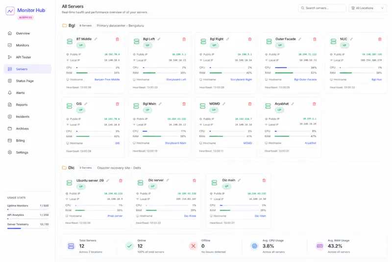 Monitor Hub screenshot 3