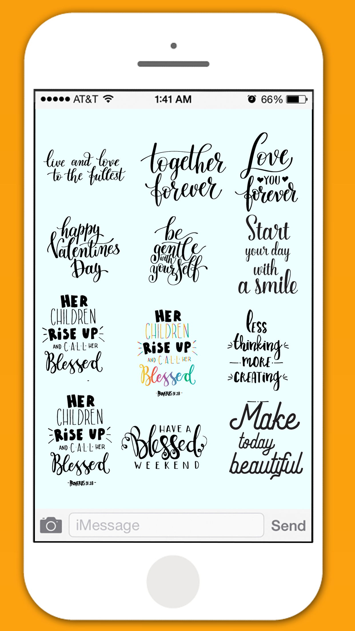 Positive Life - Affirmative Sticker Pack gallery image