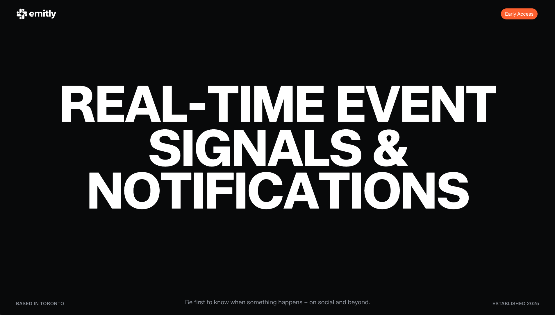 Emitly - Main product screenshot demonstrating key features and user interface