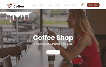 Finance WordPress Theme gallery image