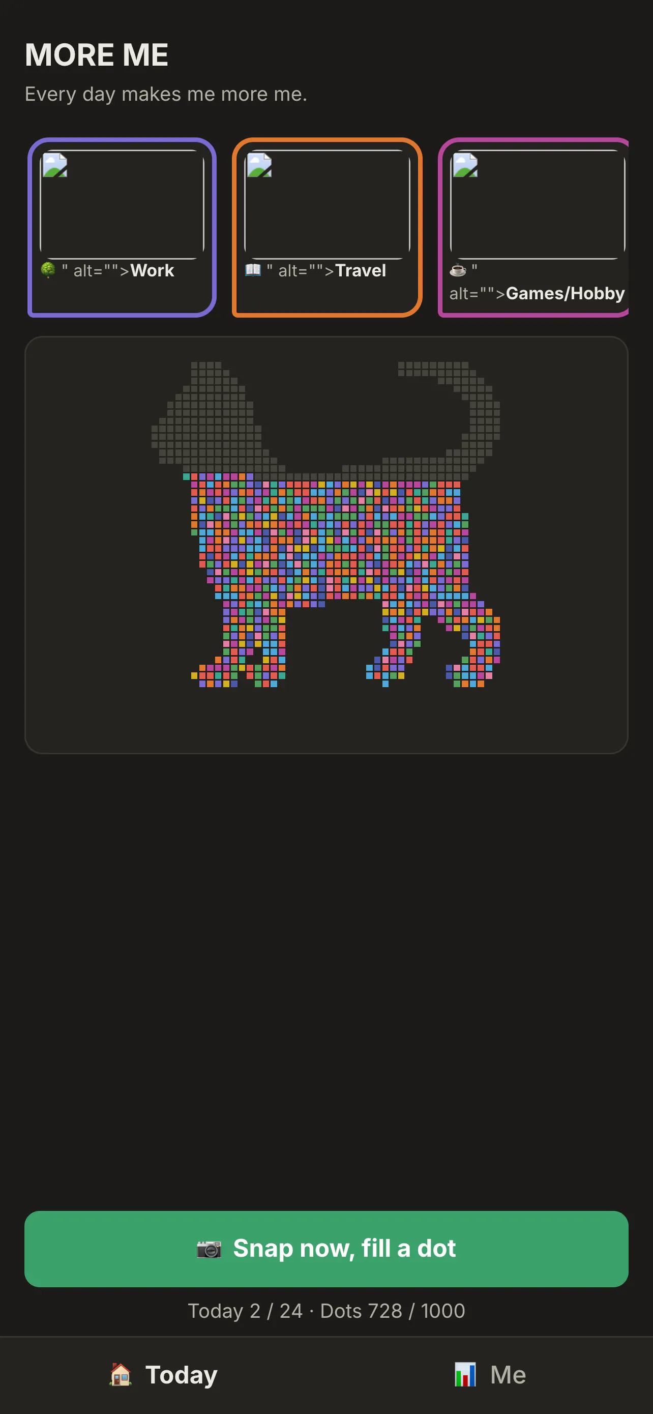 MORE ME — 1,000 dots of you gallery image