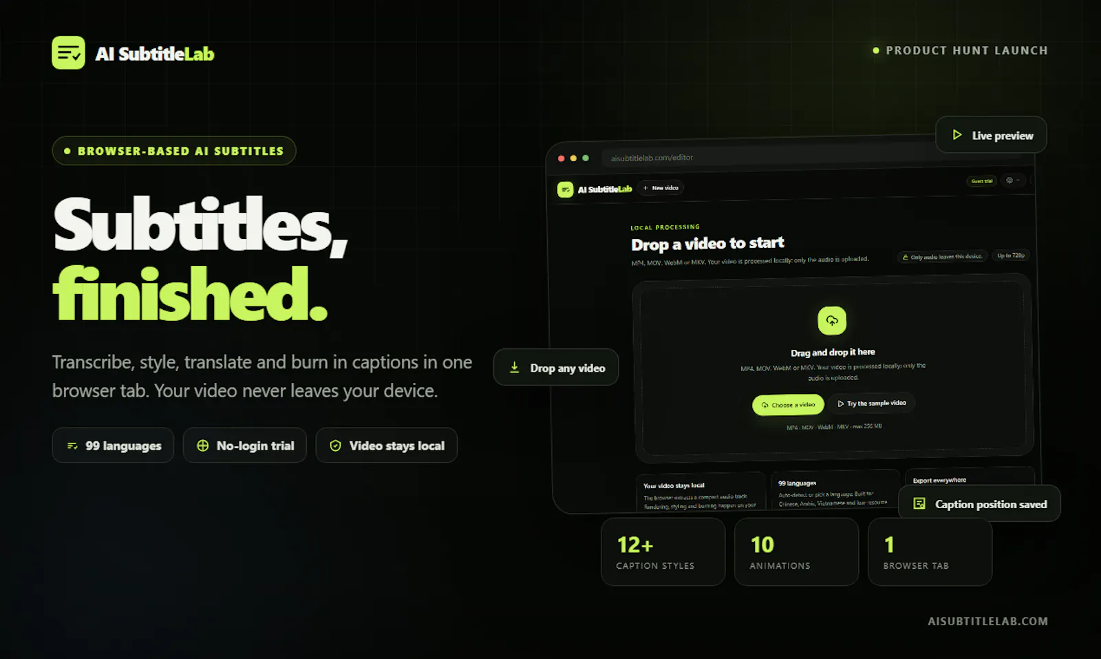 AI SubtitleLab screenshot 3