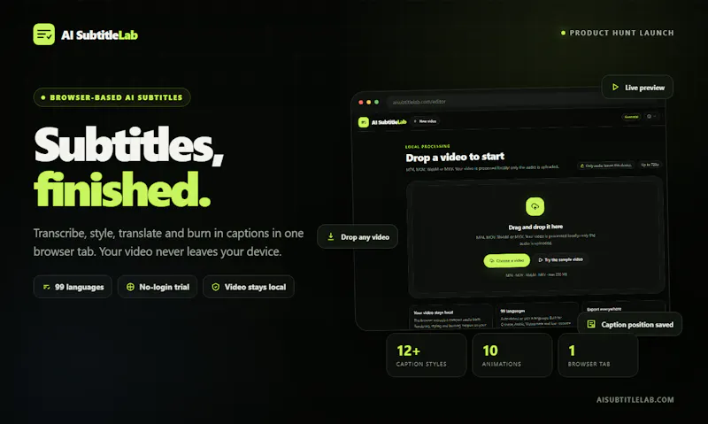 AI SubtitleLab screenshot 3