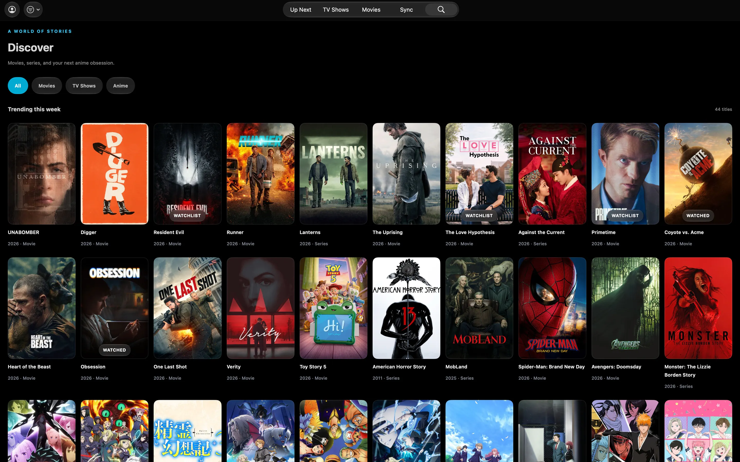 WatchSyncer: TV & Movie tracker gallery image