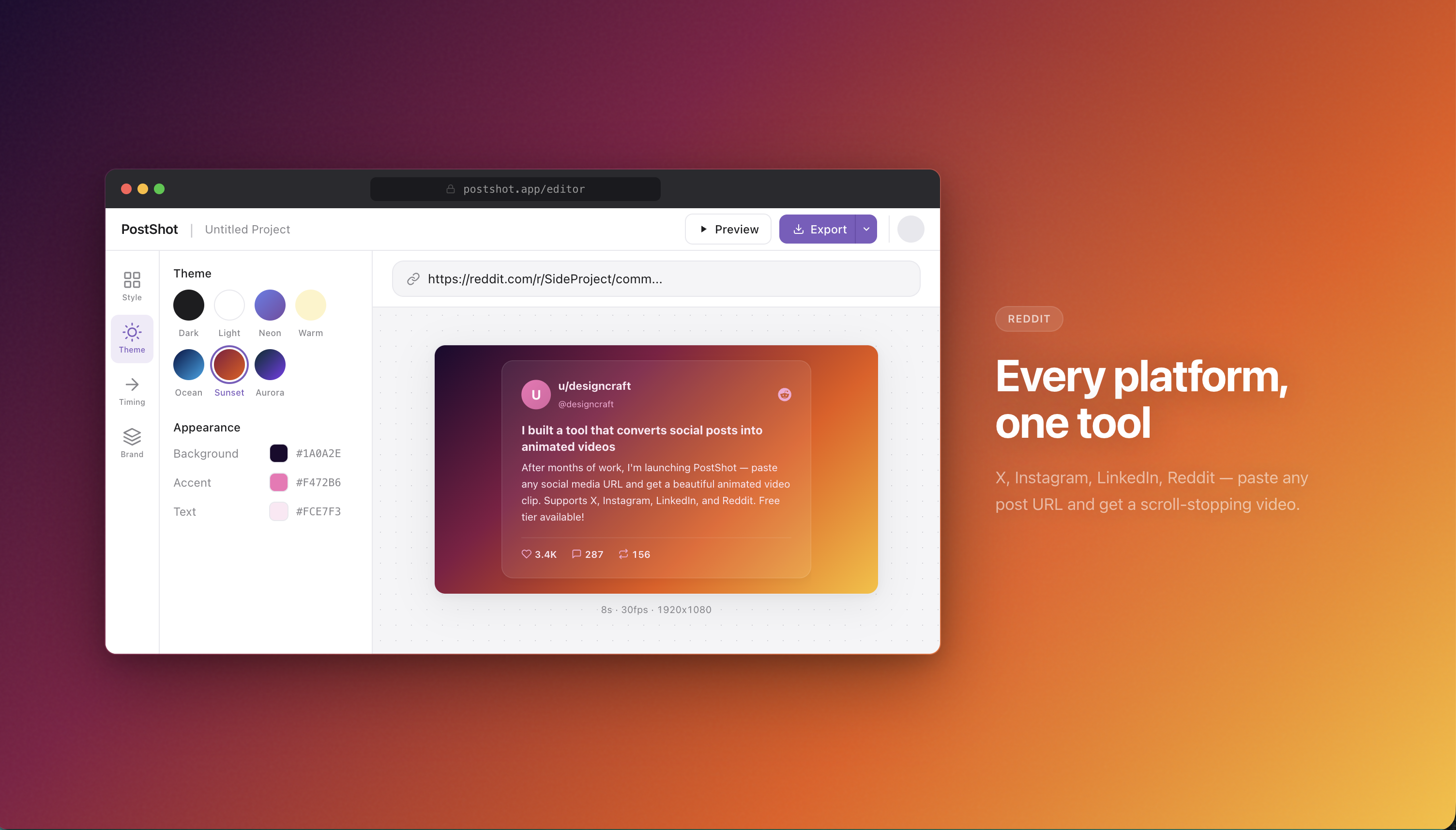 PostShot gallery image