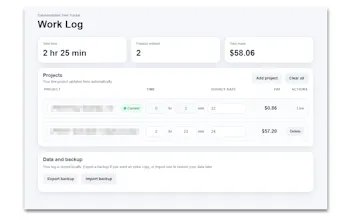 DataAnnotation Time Tracker gallery image