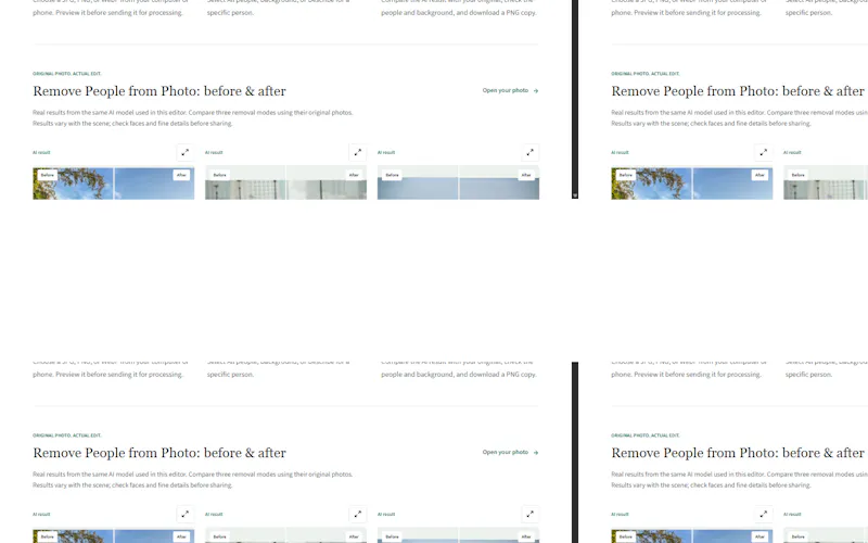 ErasePeople screenshot 2