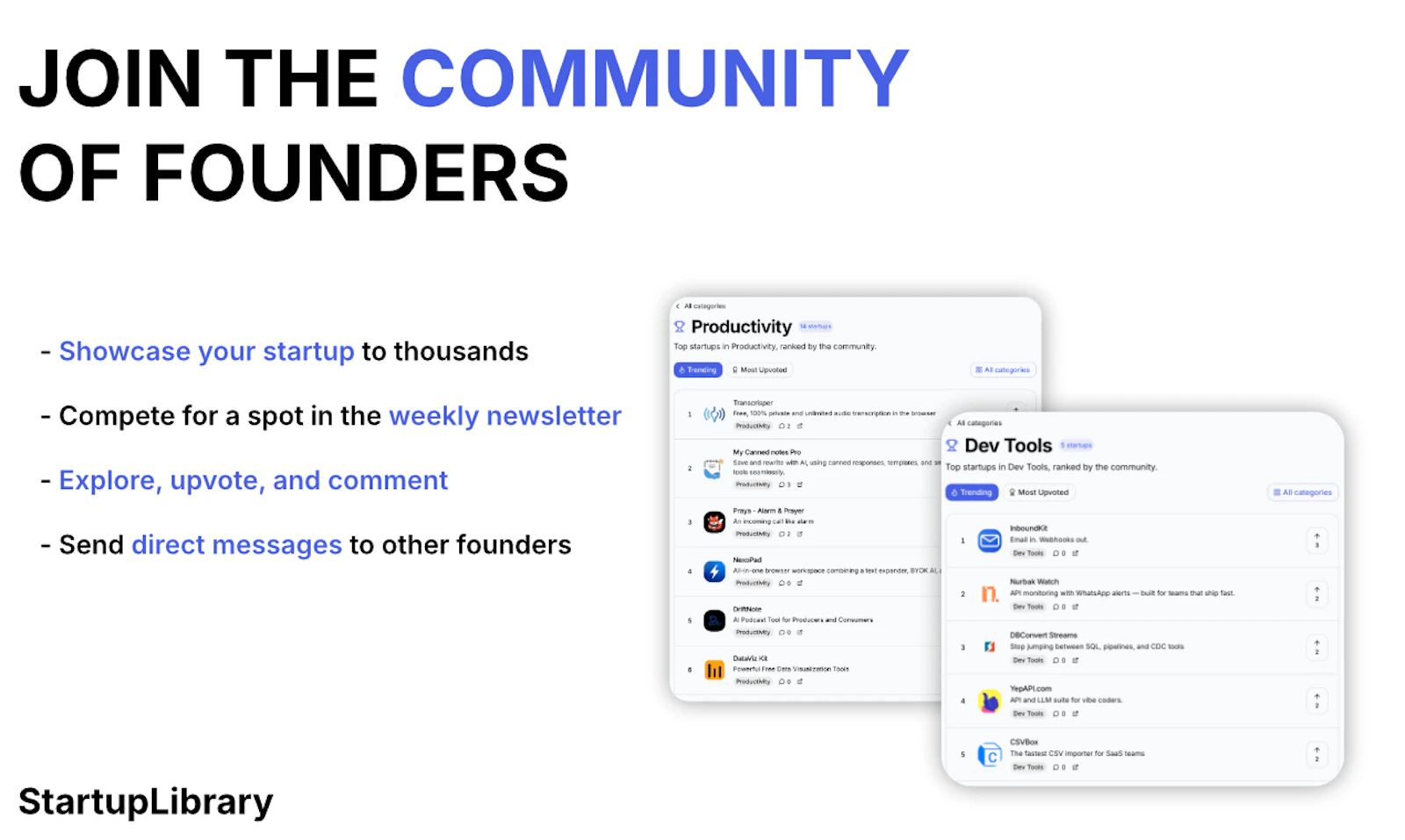 StartupLibrary screenshot 1
