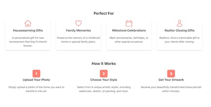 Custom Home Portraits gallery image