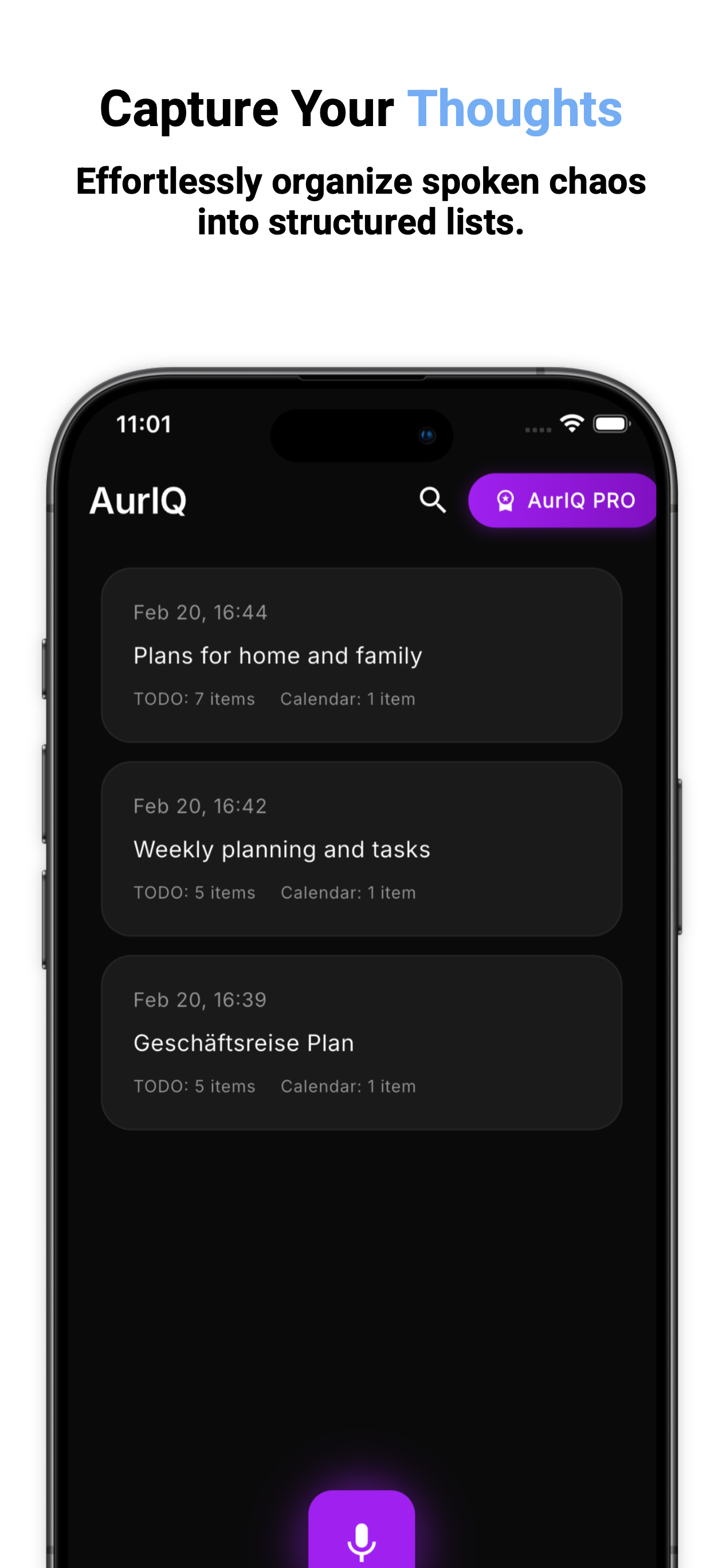 AurIQ - Screenshot 3 showing product features and functionality