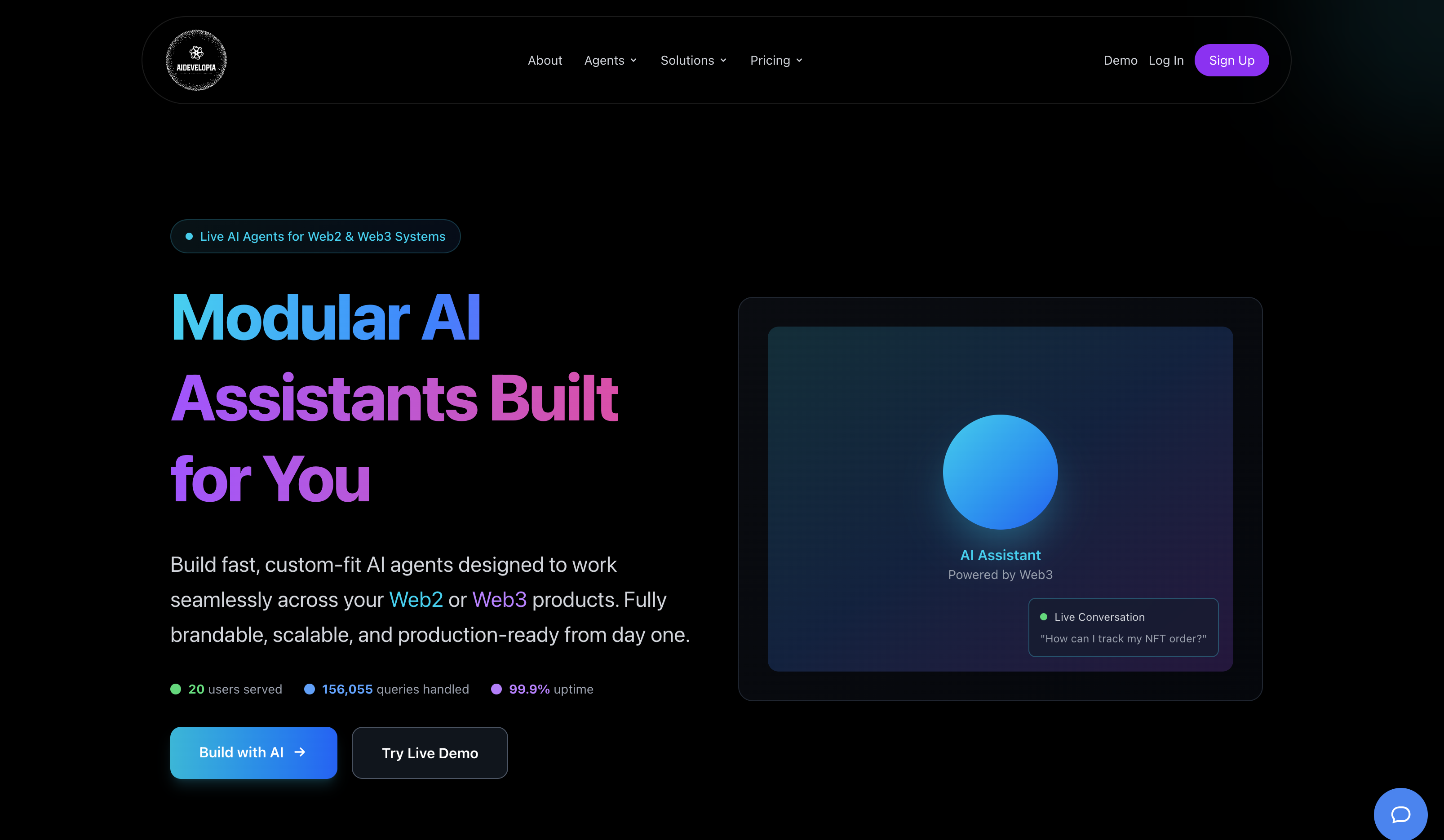 Média aidevelopia.com - Aidevelopia est une plate-forme d'IA modulaire 3