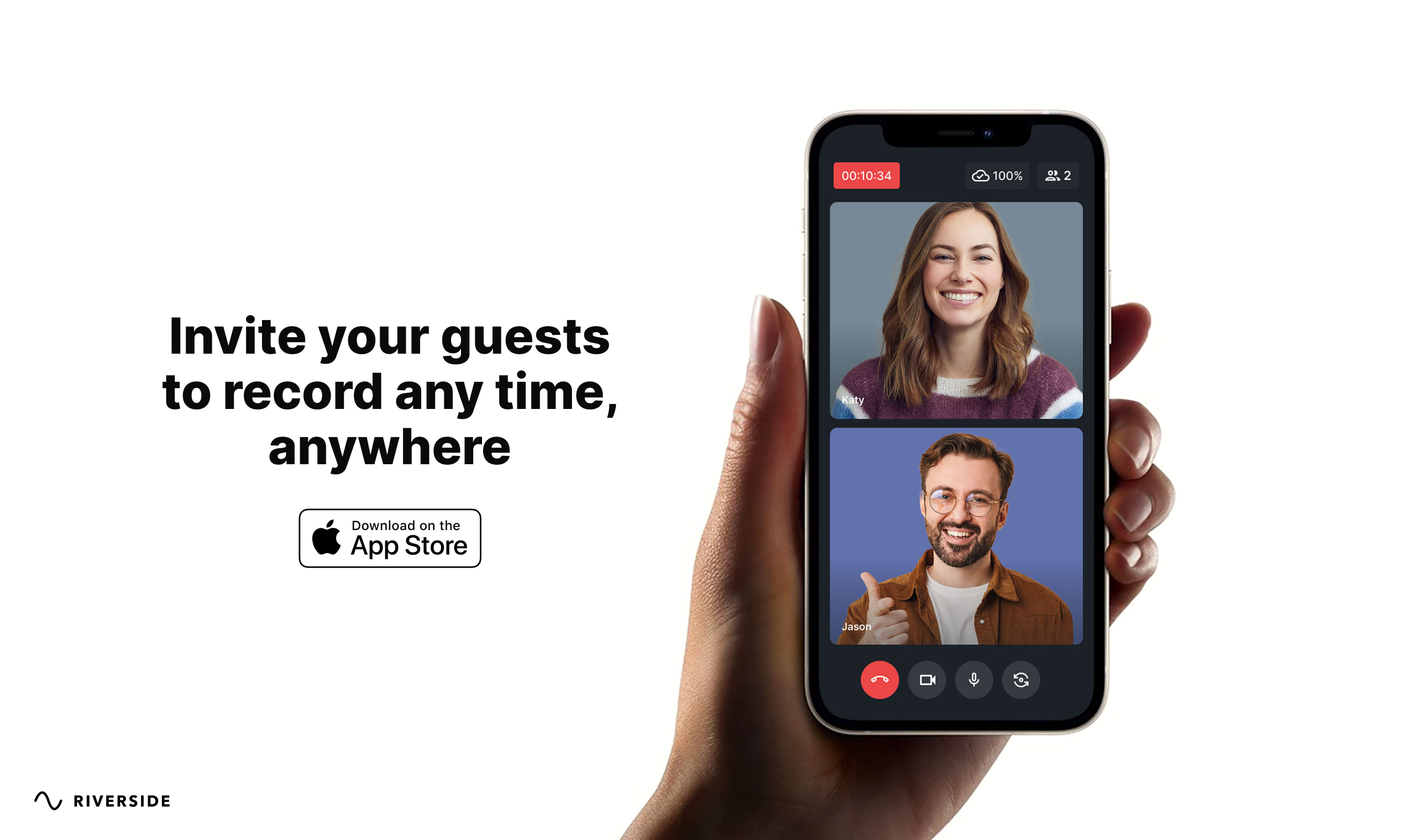 Riverside.fm 2.0 Create stunning podcasts and videos in