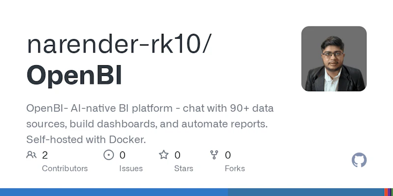 OpenBI screenshot 2