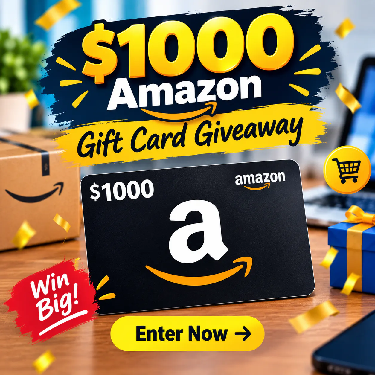 $1000 amazon gift card giveaway gallery image