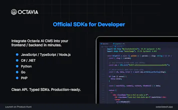 Octavia AI-CMS gallery image