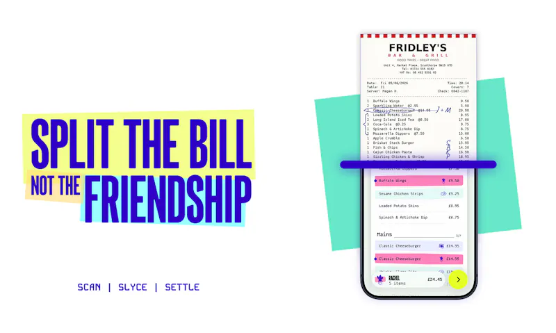 Slyce | Receipt Splitter screenshot 1