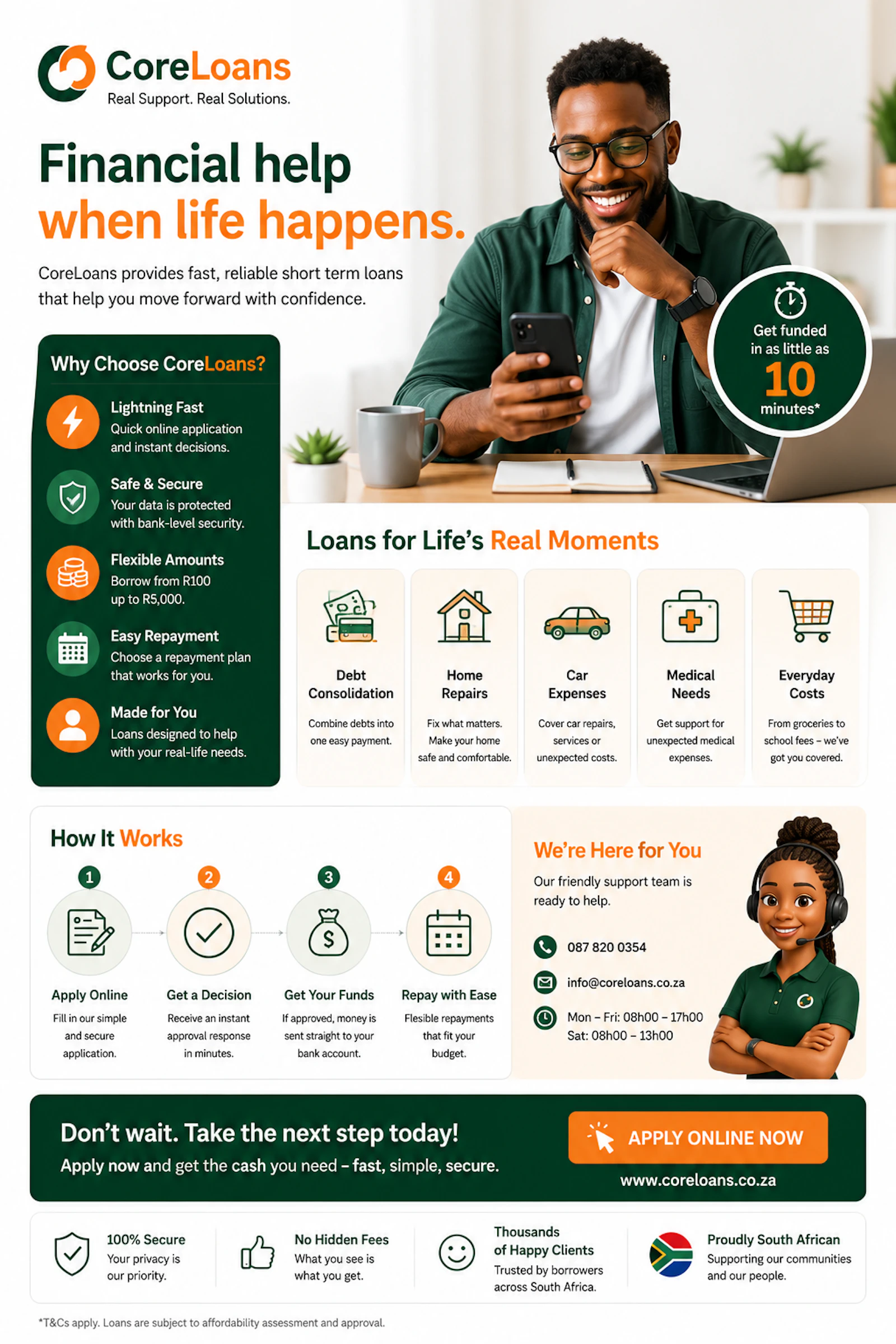 Core Loans South Africa screenshot 1