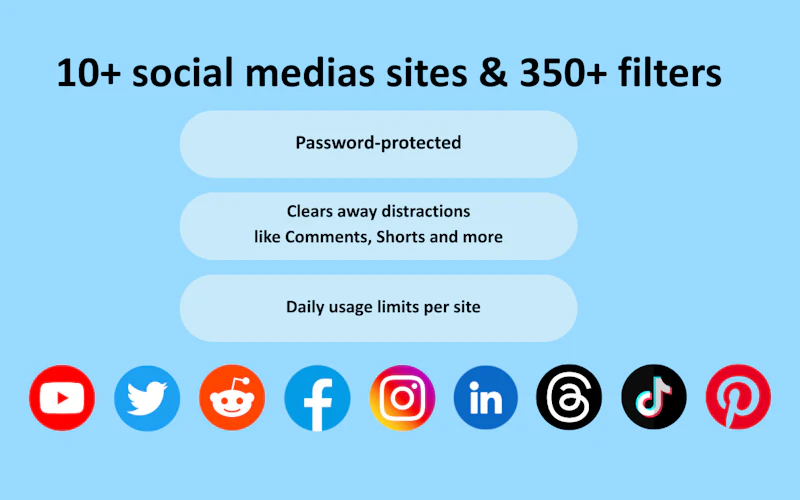 Social Undistracted screenshot 1