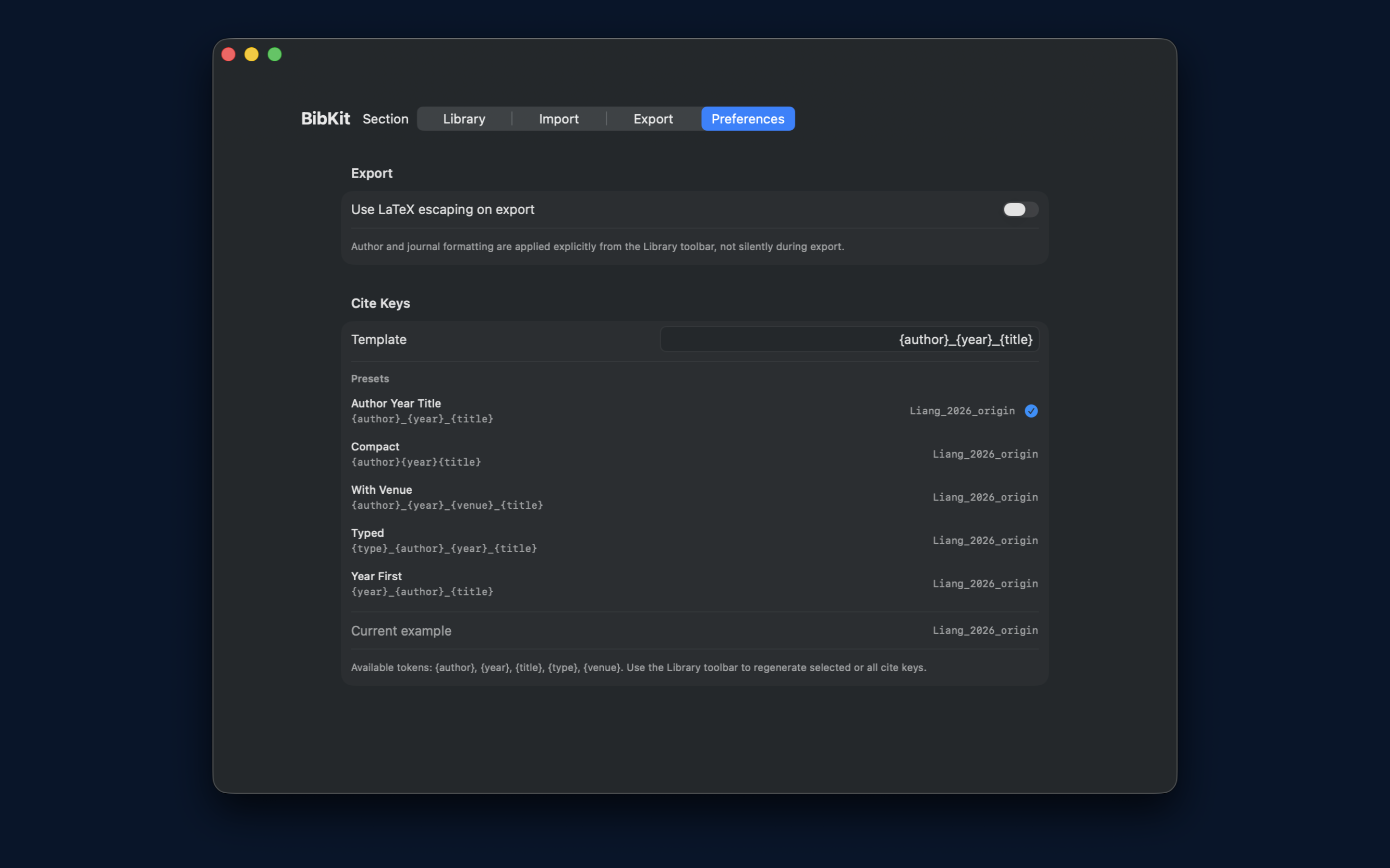 BibKit gallery image