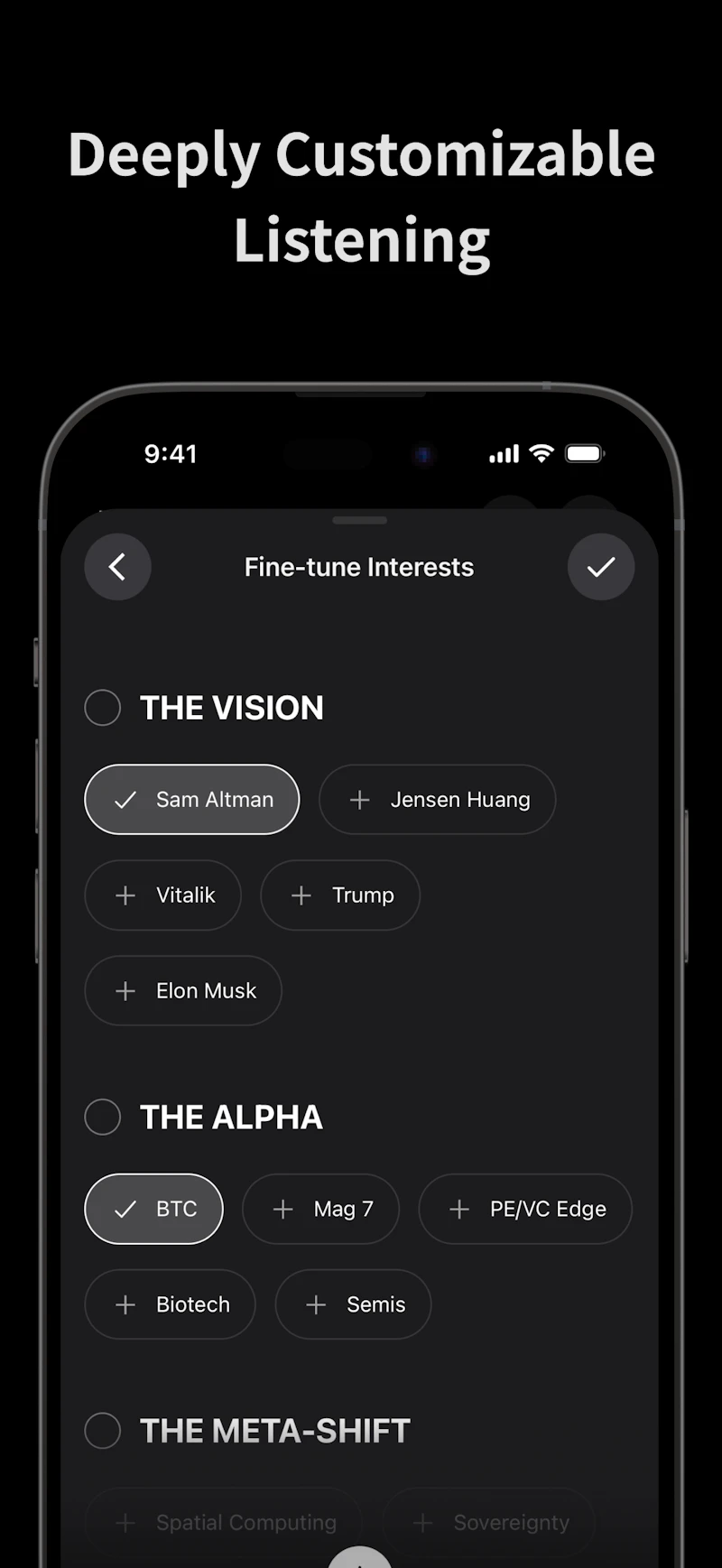BriefCast screenshot 3