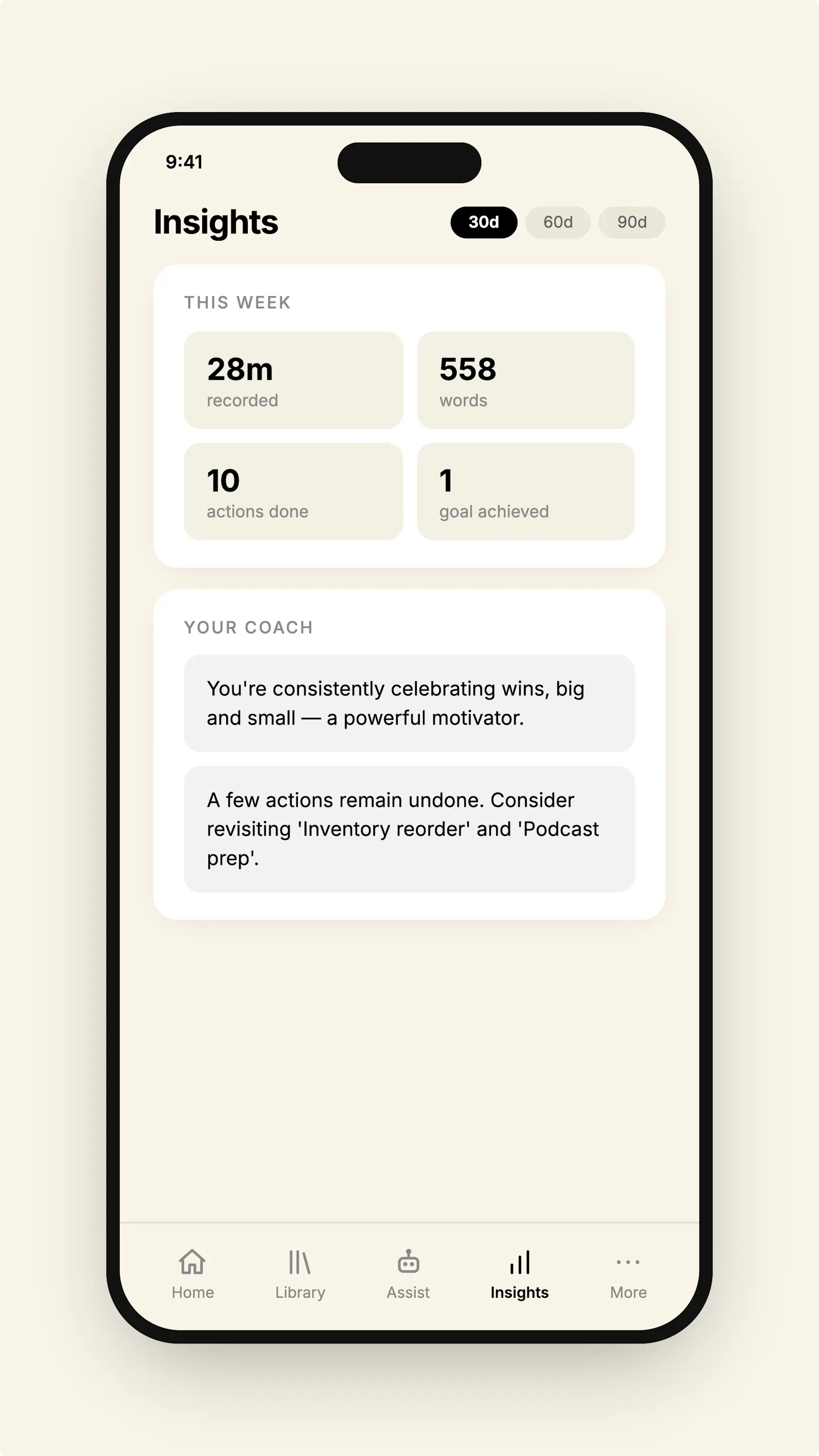 MyThoughts.co screenshot 4