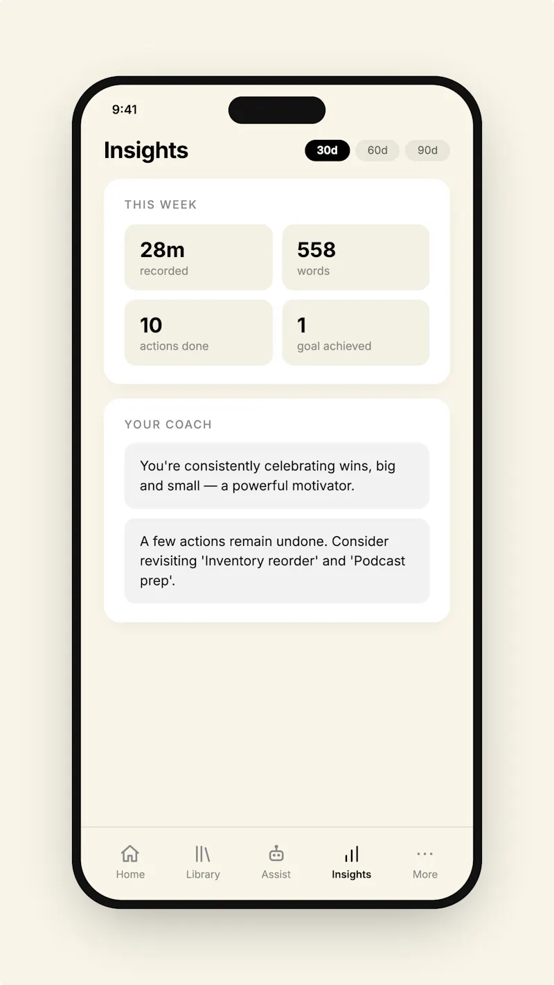 MyThoughts.co screenshot 4