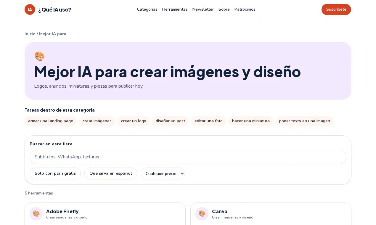 ¿Qué IA uso? gallery image