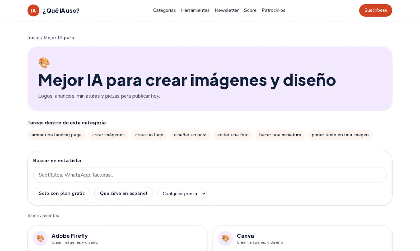¿Qué IA uso? screenshot 5