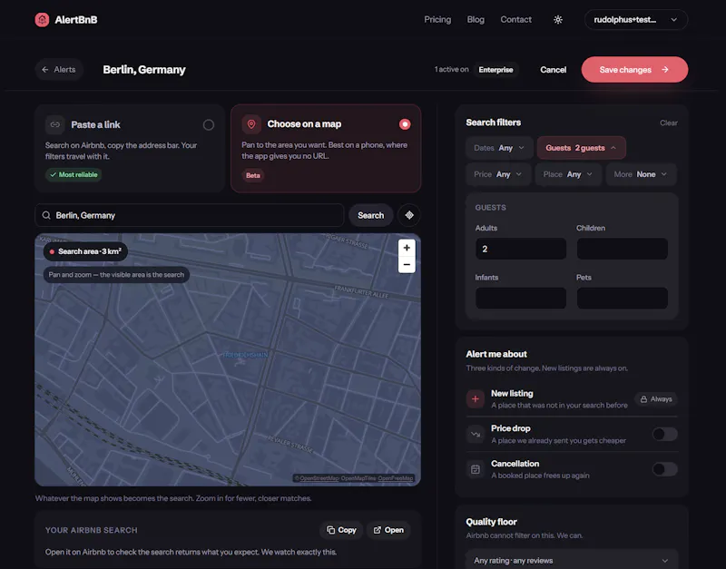 AlertBnB screenshot 5