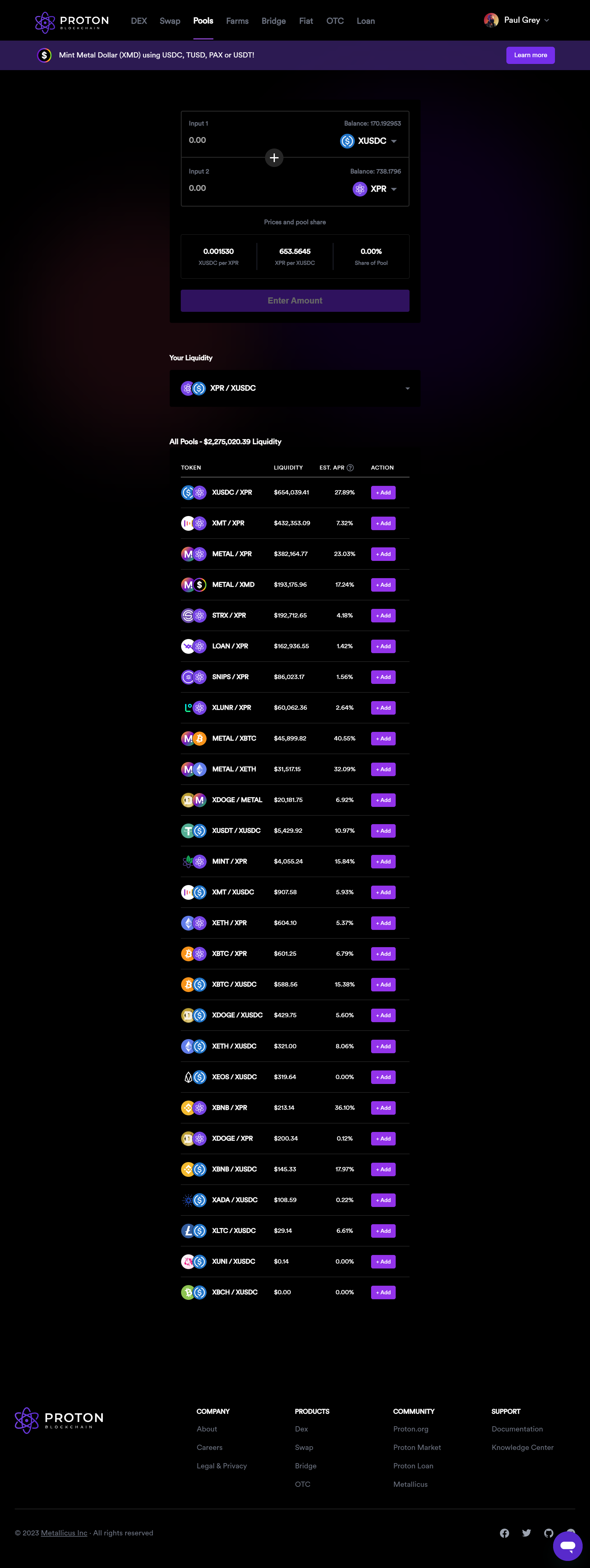 Proton DEX gallery image