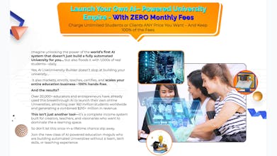 AI Live University Builder gallery image