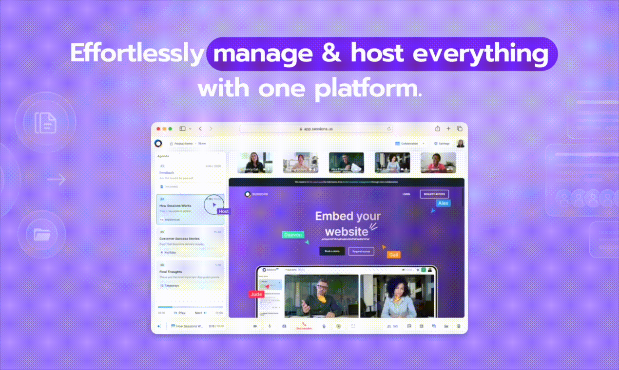 सत्र 2.0 - VideoConferencing कि अंत में wows मीडिया 3