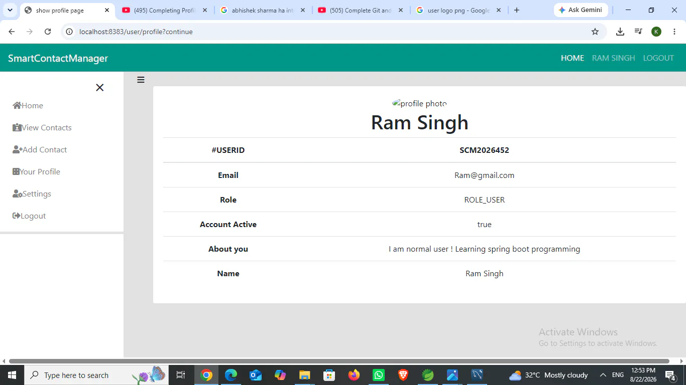 Smart Contact Manager gallery image