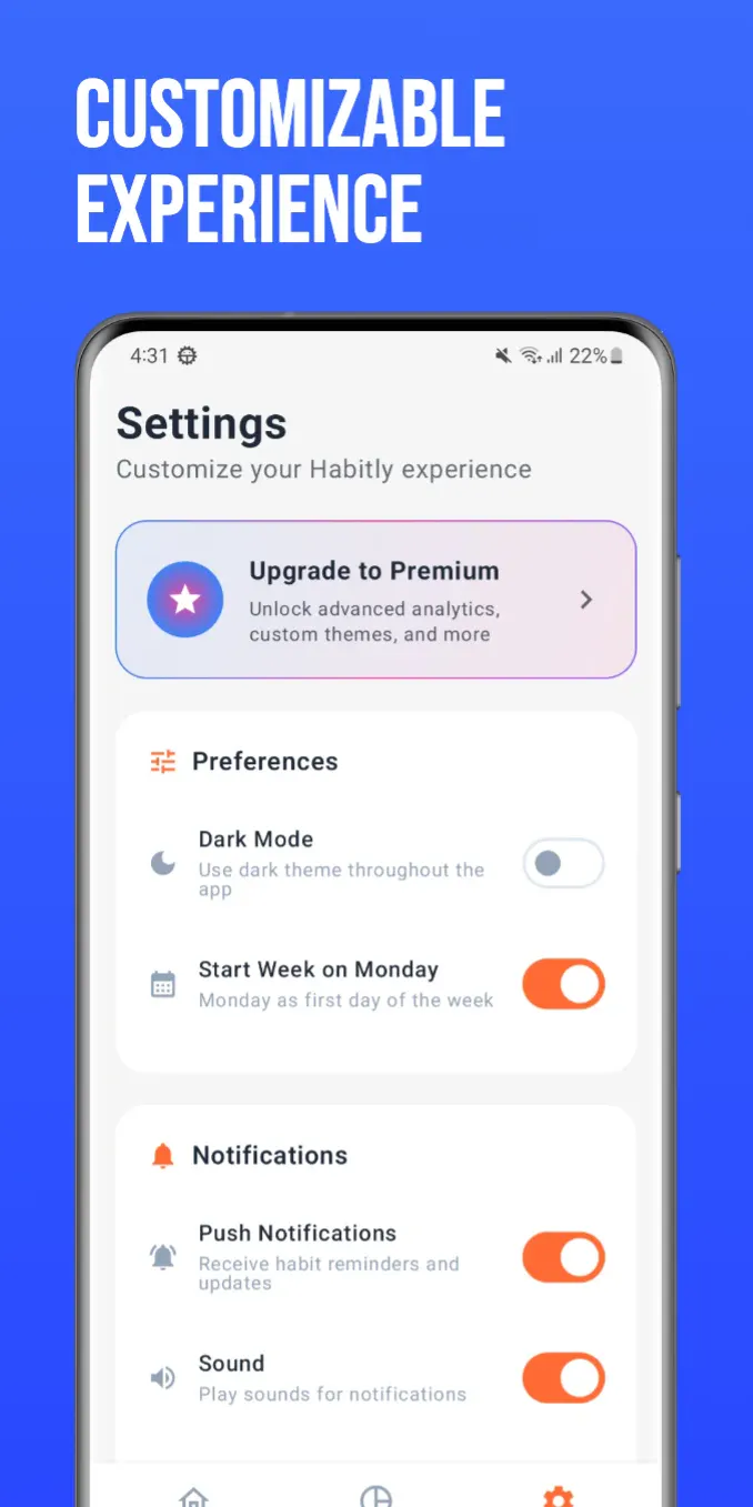 Habit Tracker & Daily Planner screenshot