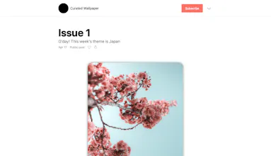 Curated Wallpaper gallery image