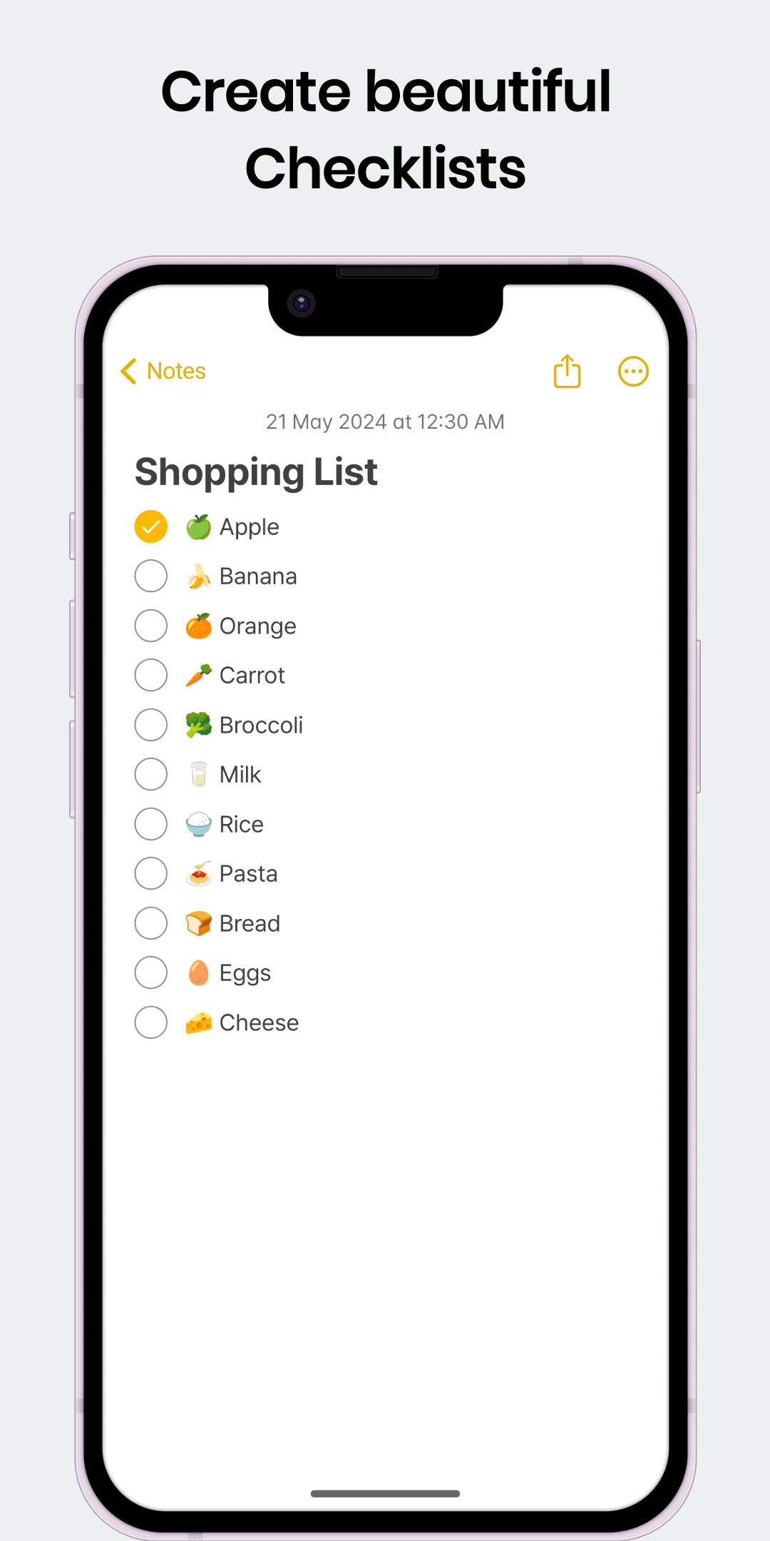 Notlar - Android için iOS notları media 2