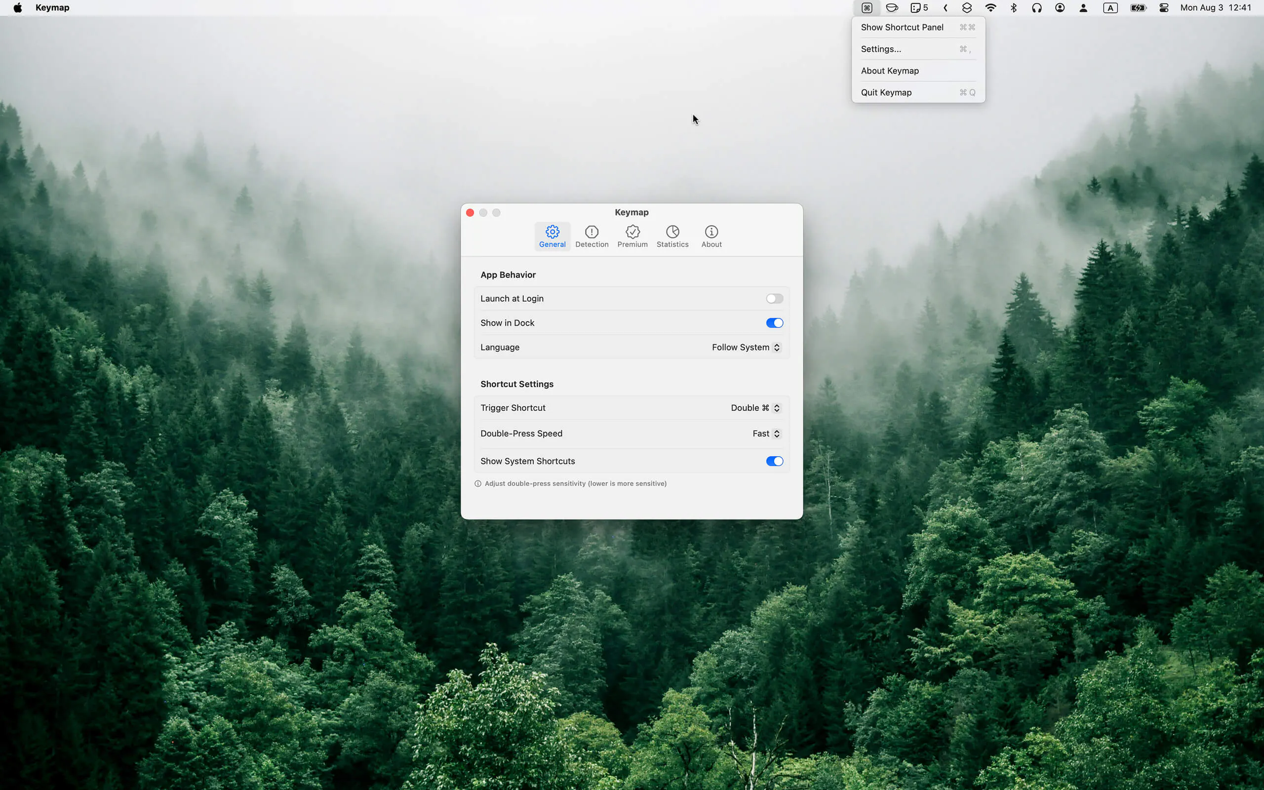 Keymap gallery image