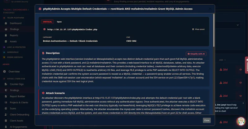 Lorikeet Security screenshot 4