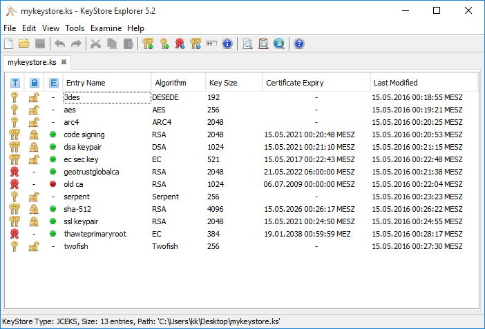 KeyStore Explorer  gallery image