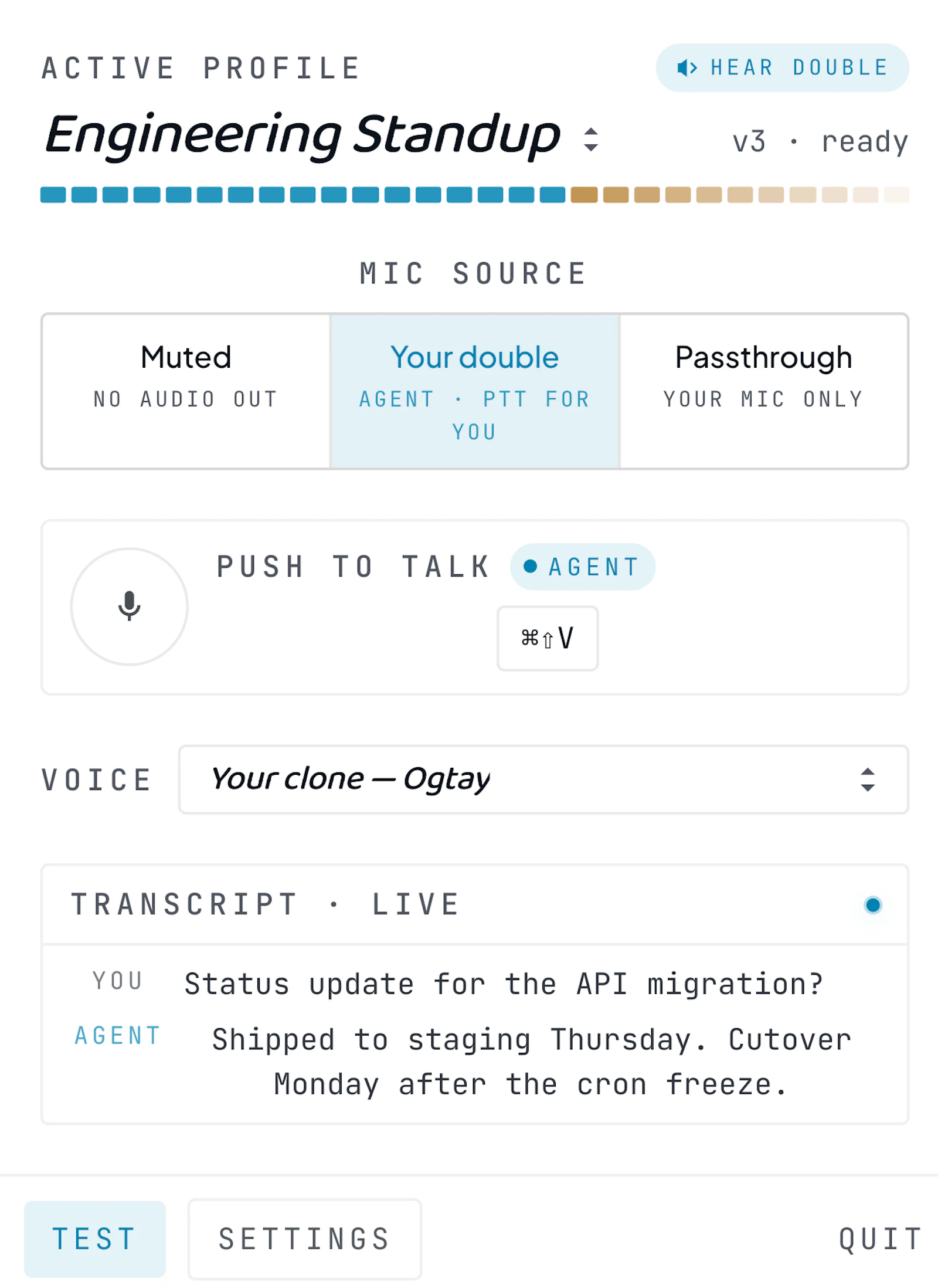 VoiceDouble screenshot 1