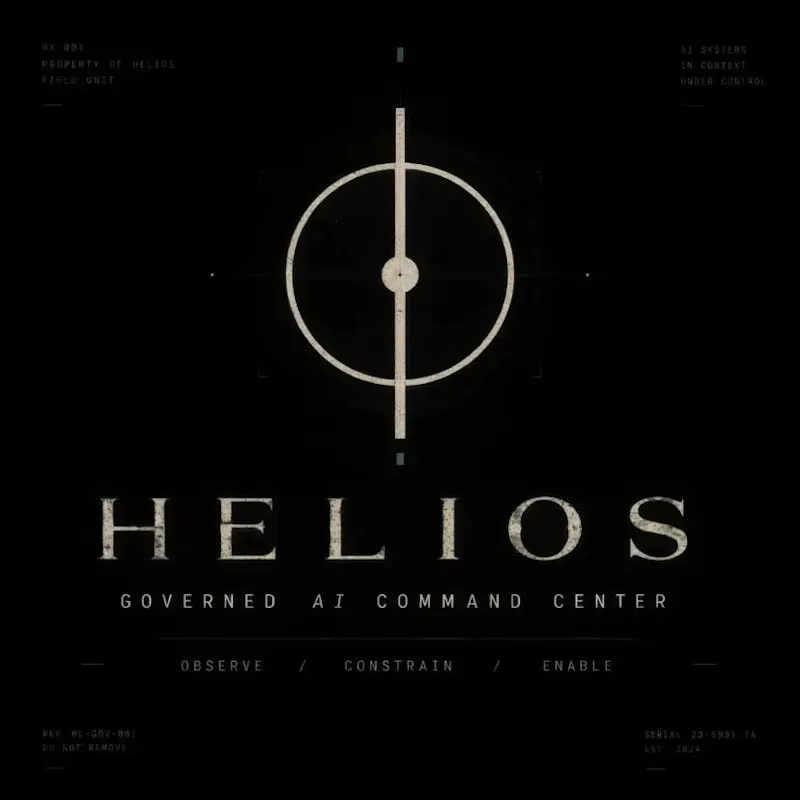 HELIOS — Control Plane for AI Agents screenshot 1
