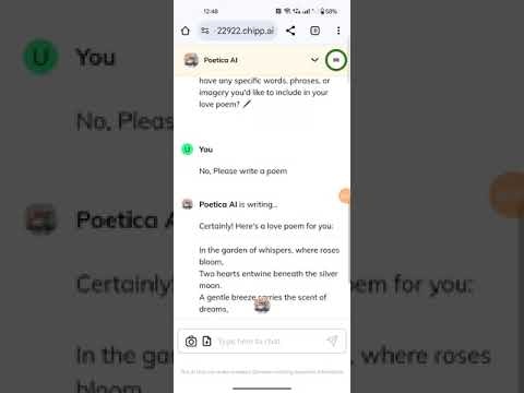 Poetica AI gallery image